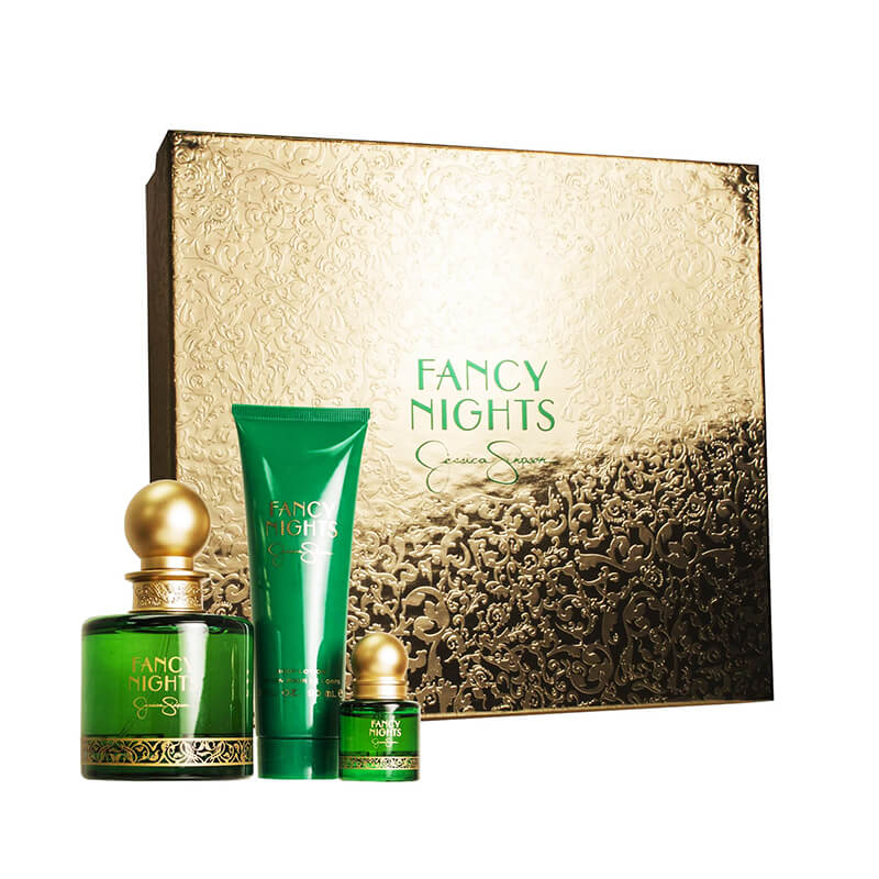 Jessica Simpson Fancy Nights 100ml EDP 3pc Set (L)
