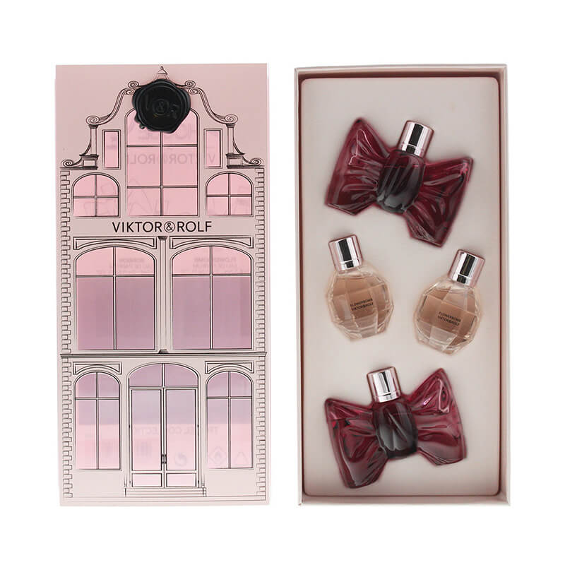 Viktor & Rolf Flowerbomb +Bonbon Travel Collection 4pc Set