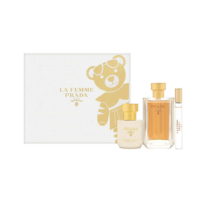 Prada La Femme 3pc Set 100ml EDP (L)