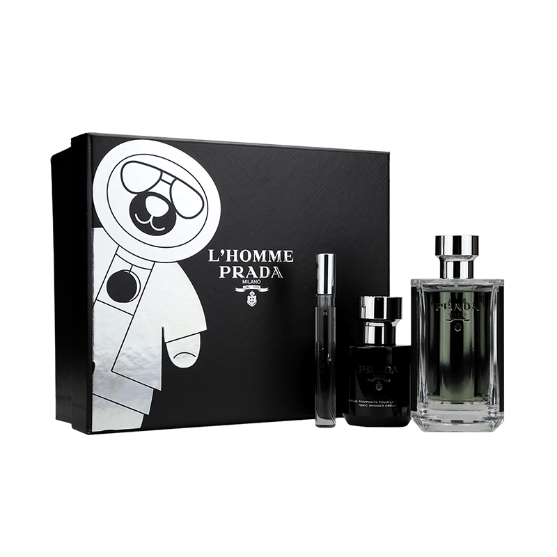 Prada L'Homme 3pc Set 100ml EDT (M)