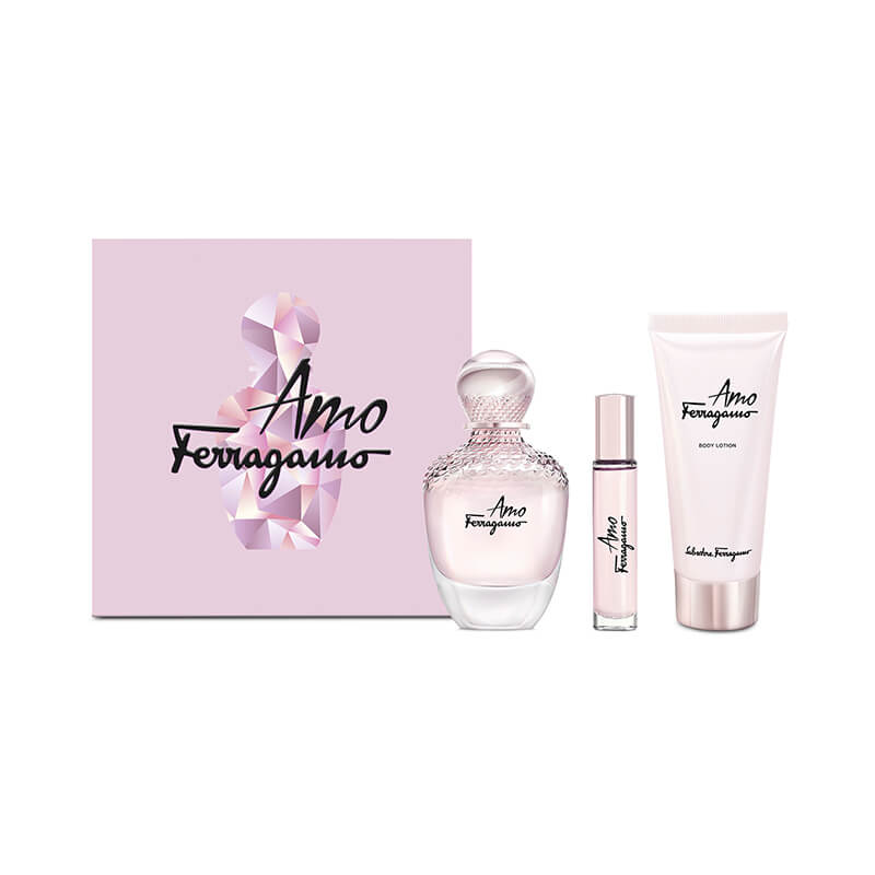 Salvatore Ferragamo Amo Ferragamo 3pc Set 100ml EDP (L)
