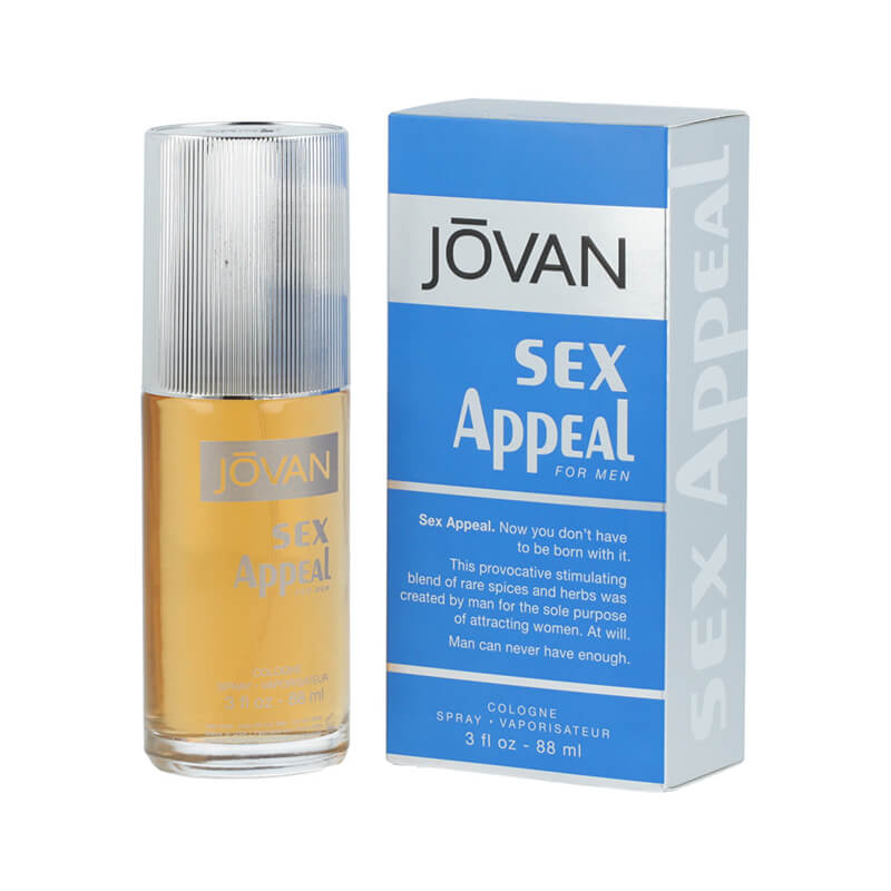 Jovan Sex Appeal 88ml Edc M Sp Priceritemart