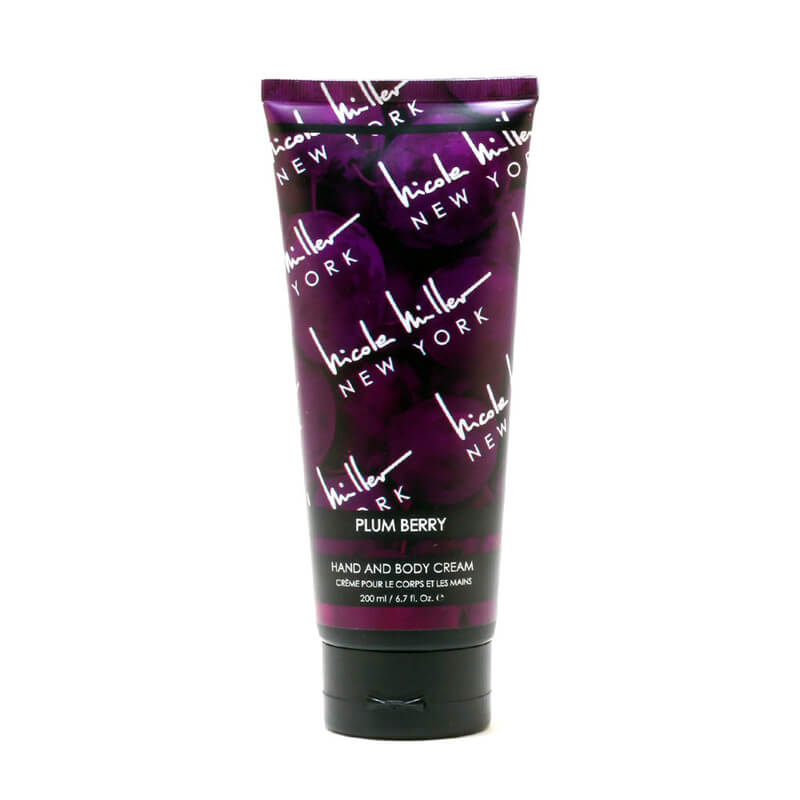 Nicole Miller Plum Berry Hand And Body Cream (Unboxed) 200ml (L)