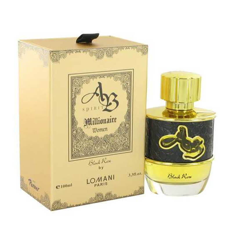 Lomani AB Spirit Millionaire Black Rose 100ml EDP (L) SP
