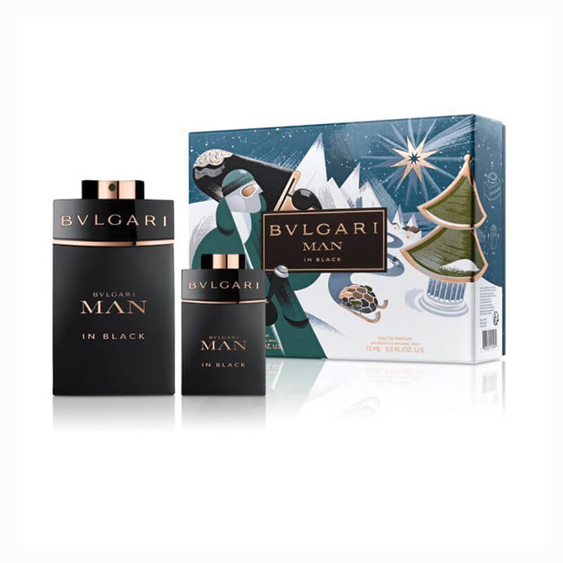Bvlgari Bvlgari Man In Black 2pc Set