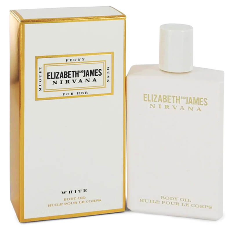 Elizabeth And James Nirvana White For Her Body Oil 100ml (L)