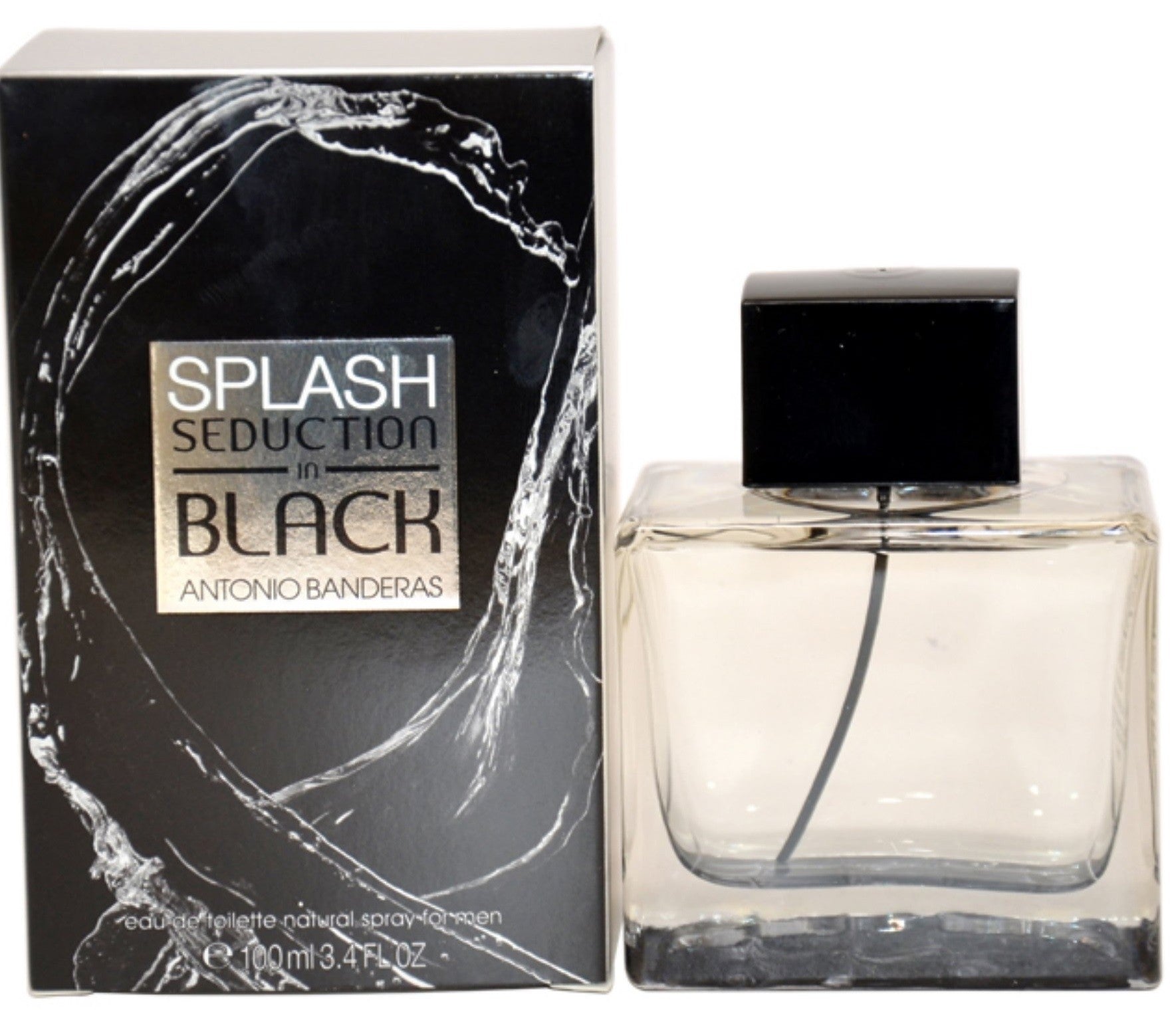 Antonio Banderas Splash Seduction in Black 100ml EDT (M) SP