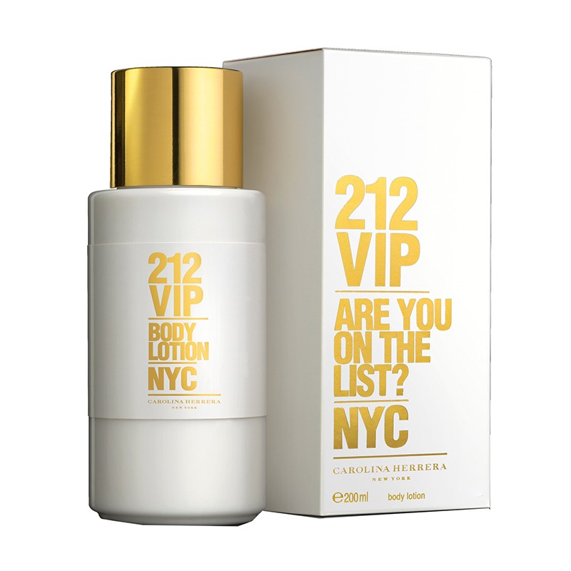 Carolina Herrera 212 VIP Body Lotion 200ml (L)