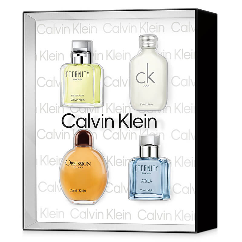 Calvin Klein Deluxe Fragrance Travel Collection For Women 5pc Mini