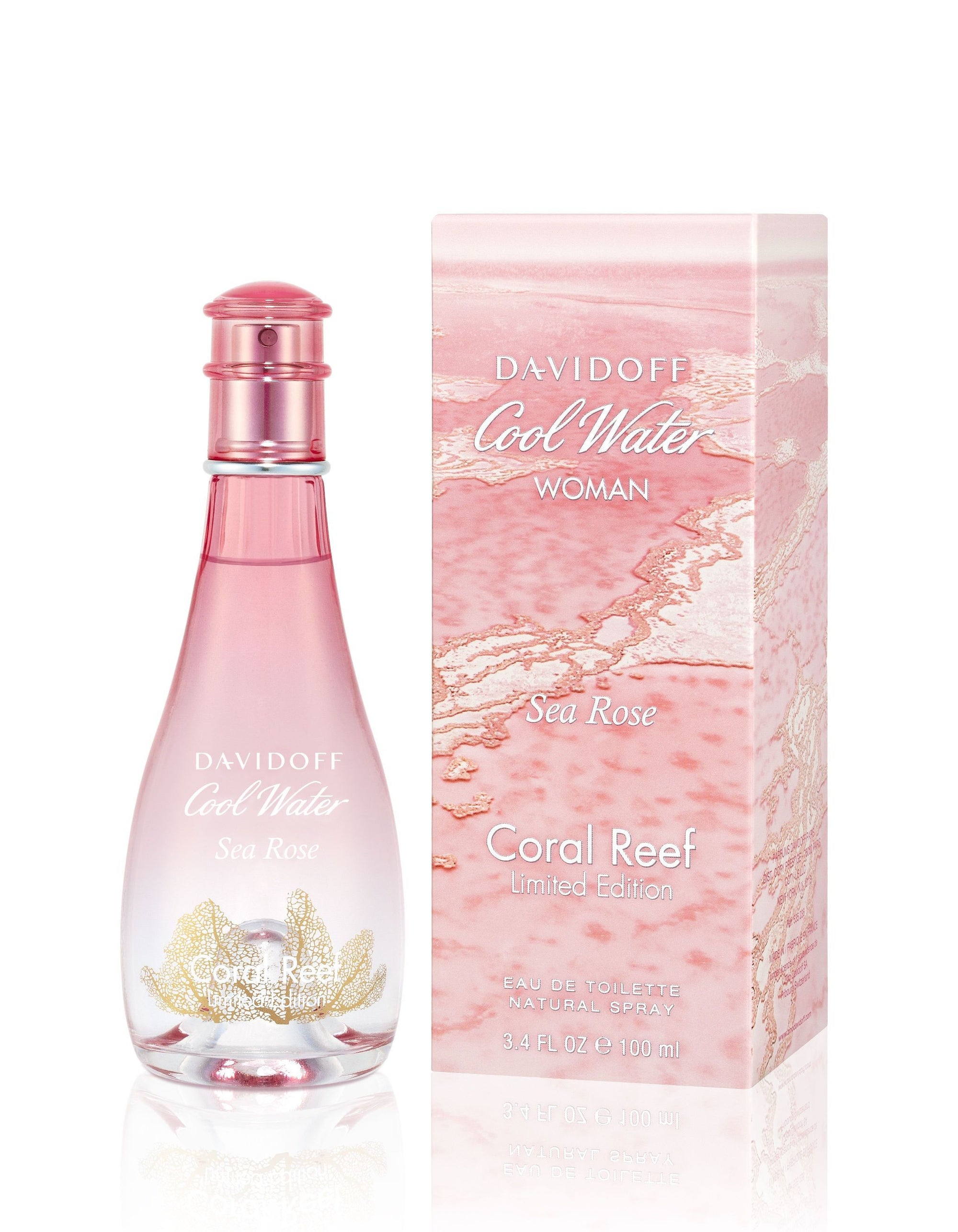 Davidoff Cool Water Sea Rose Coral Reef 100ml EDT (L) SP