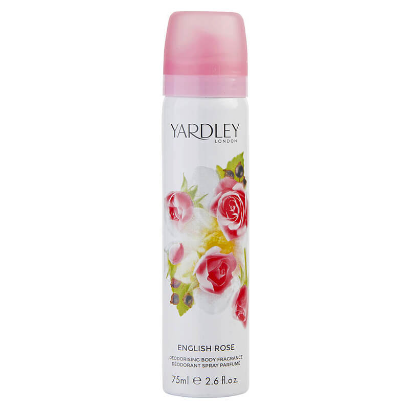 Yardley English Rose Body Fragrance 75ml (L) SP