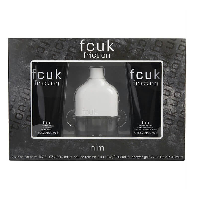 French Connection FCUK Friction Him 3pc Set 100ml EDT (M)