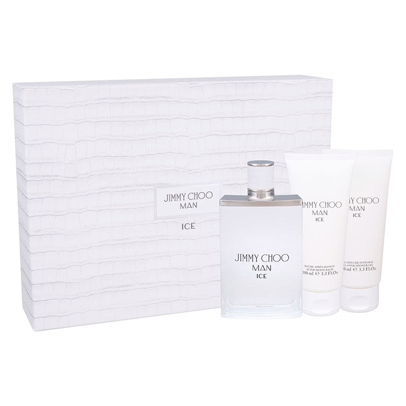 Jimmy Choo Man Ice 3pc Set 100ml EDT (M)