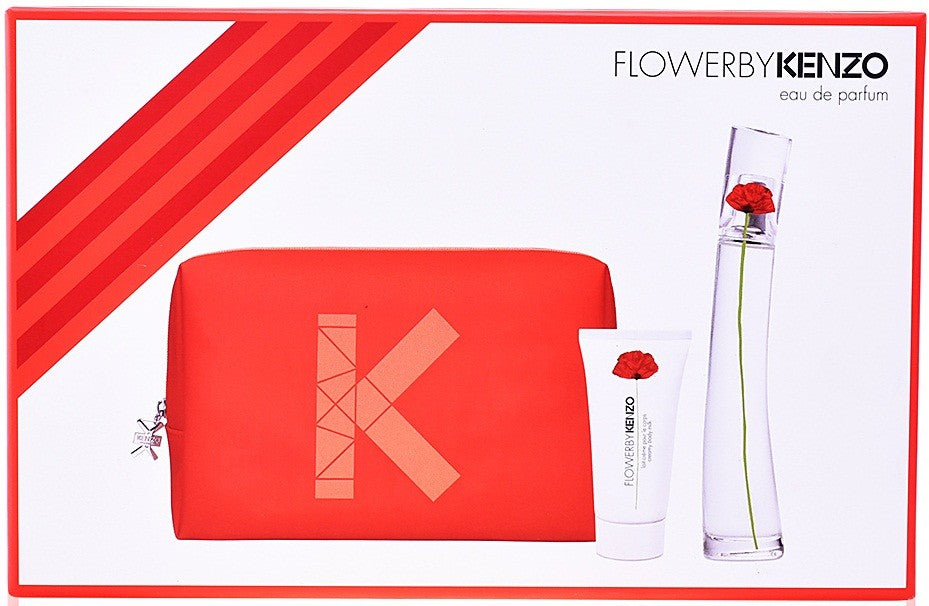 Kenzo Flower 3pc Beauty Set 50ml EDP (L)