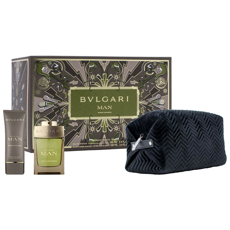 Bvlgari Bvlgari Man Wood Essence 3pc Set 100ml EDP (M)