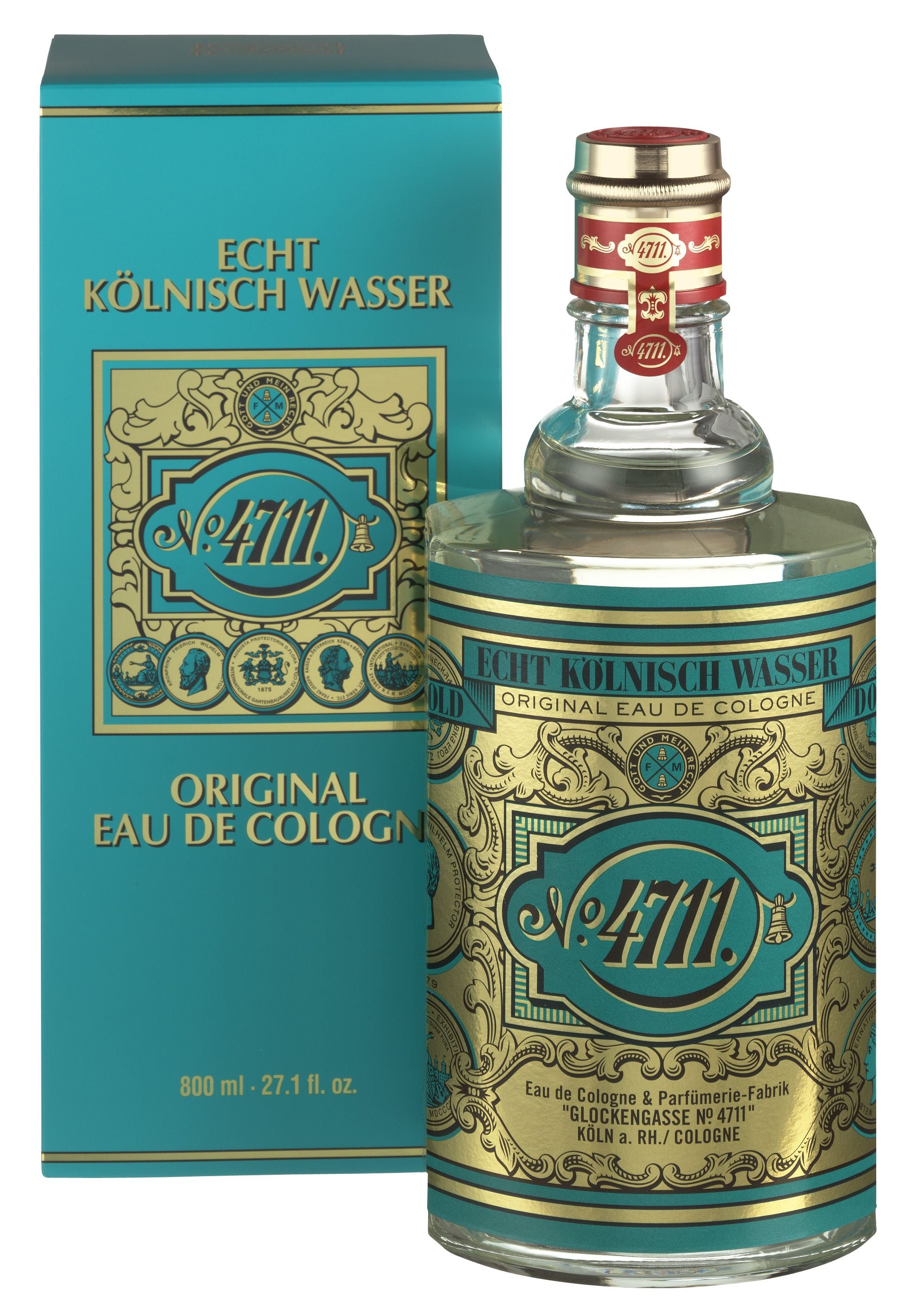Maurer & Wirtz 4711 Original Eau de Cologne 800ml EDC (Unisex) Splash