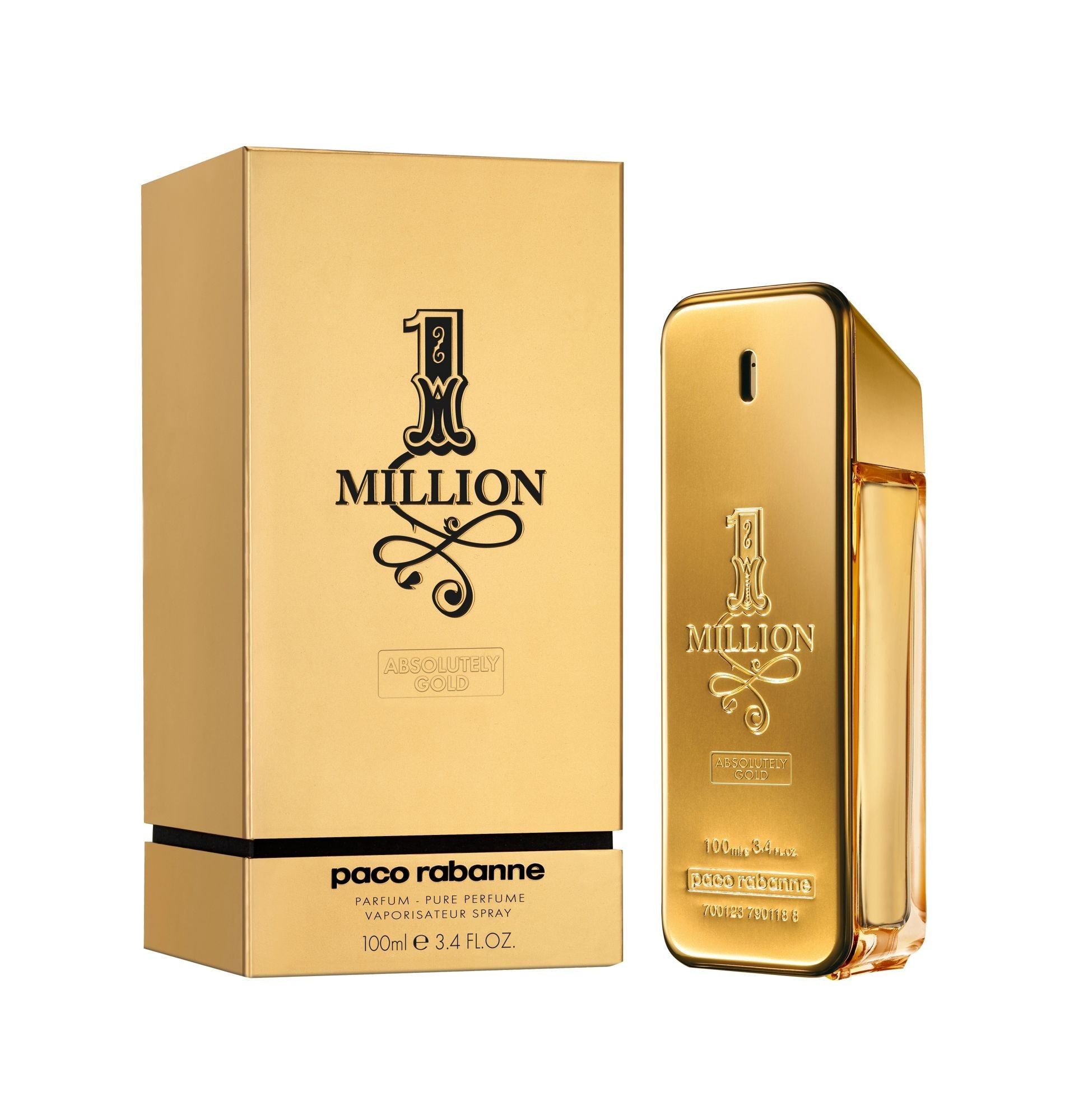Paco Rabanne 1 Million Absolutely Gold 100ml EDP (M) SP