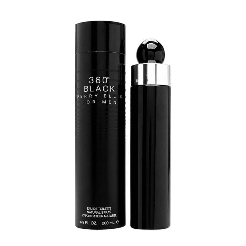 Perry Ellis 360 Black For Men 200ml EDT (M) SP
