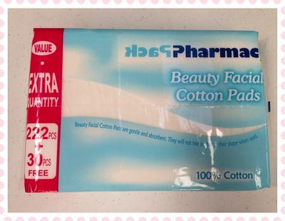 Pharmacy Pack Beauty Facial Cotton Pads 252 Pcs