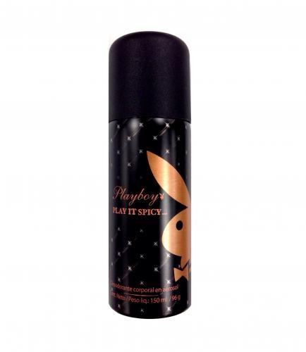 Playboy Play It Spicy Deodorant 150ml (L) SP