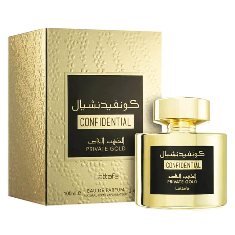 Lattafa Perfumes Confidential Private Gold Eau de Parfum 100ml