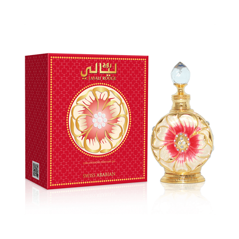 Swiss Arabian Layali Rouge Concentrated Perfume Oil 15ml (L)
