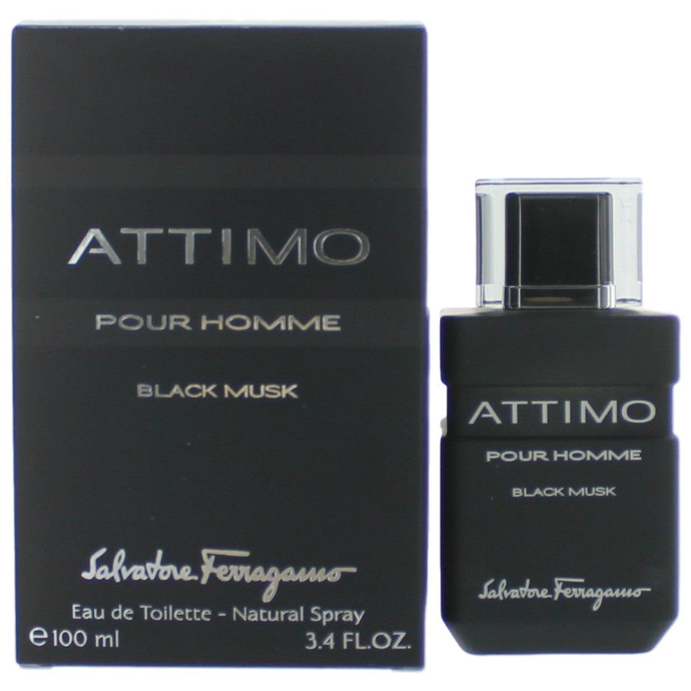 Salvatore Ferragamo Attimo Black Musk Pour Homme 100ml EDT (M) SP