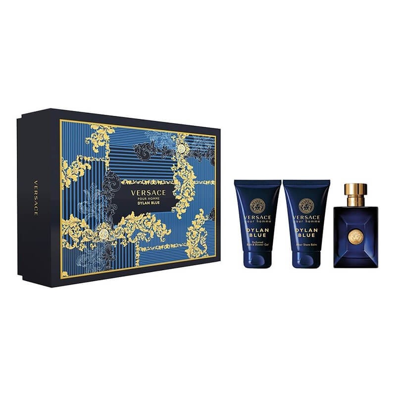 Versace Pour Homme Dylan Blue 3pc Set 50ml EDT (M)