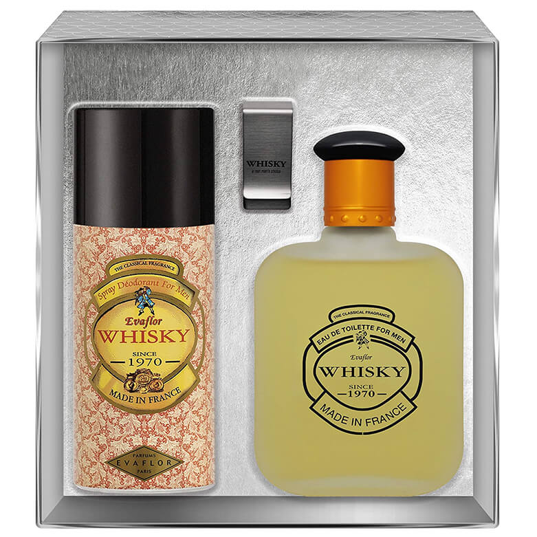 Evaflor Whisky 2pc Set 100ml EDT (M)