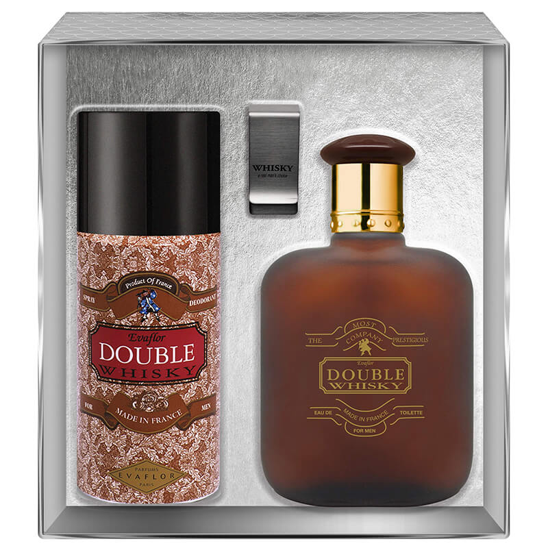 Evaflor Double Whisky 2pc Set 100ml EDT (M)